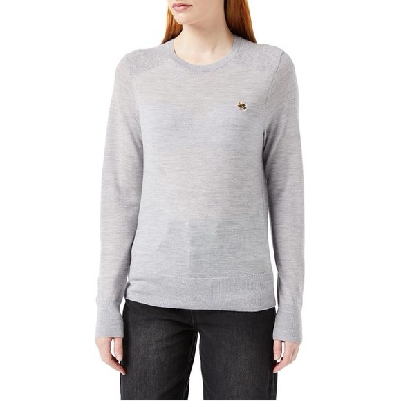 Ted Baker Averiii Merino Edit Crewneck Sweater Sz 2 NWT - Picture 2 of 8